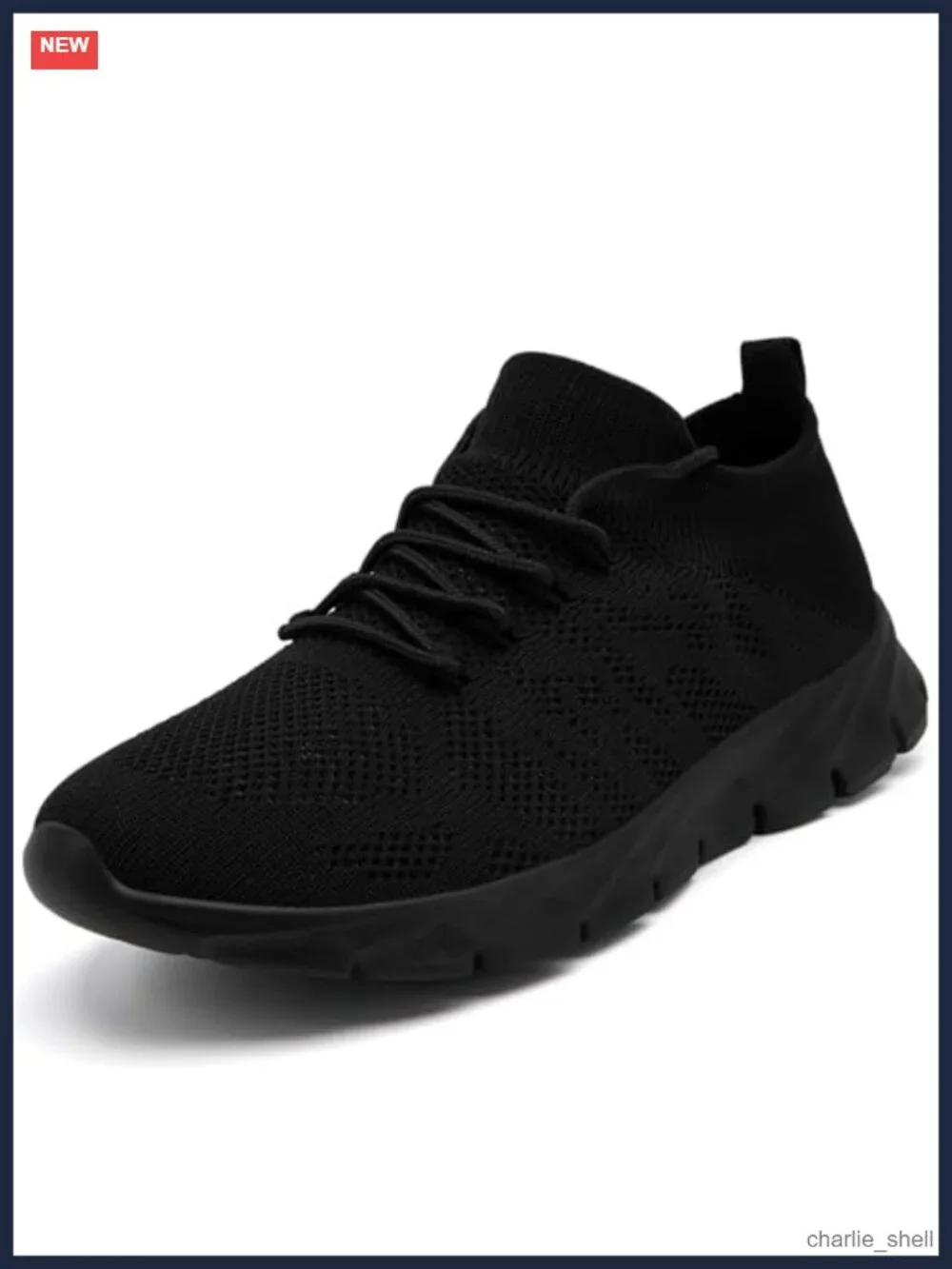 Men's Lightweight Breathable Athletic Running Tennis Gym Shoes Lace-Up